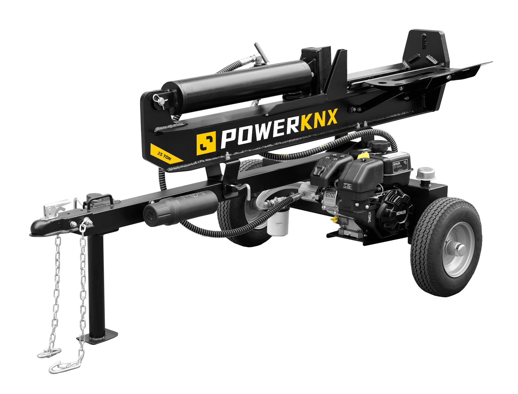 POWERKNX™ 25-Ton Vertical/Horizontal Gas Log Splitter (31-403)