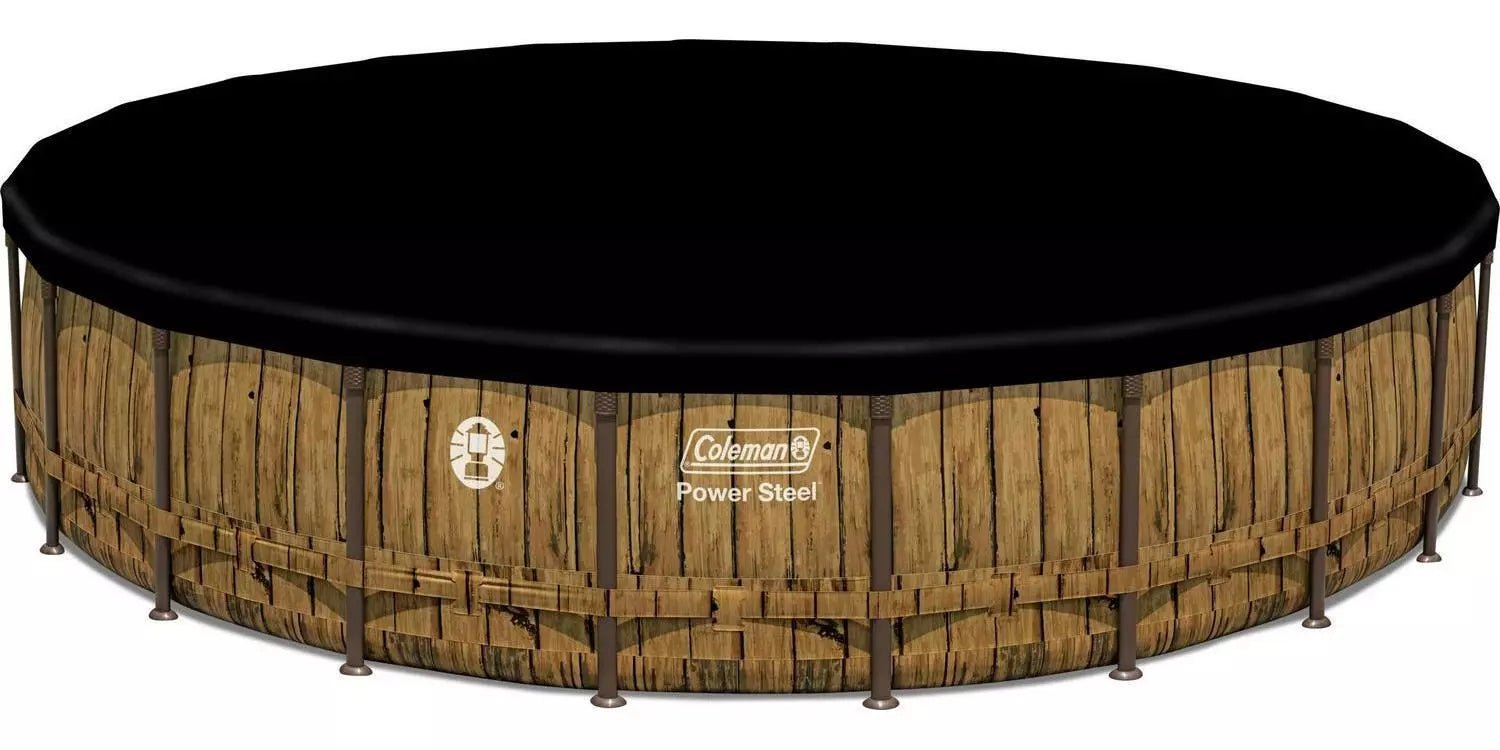 Coleman Power Steel 22′ x 52 Round Above Ground Pool Set - Image 5