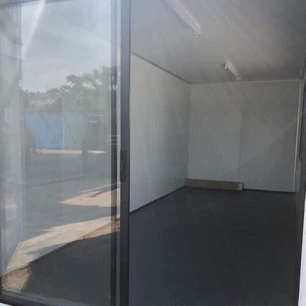 10Ft Class B, Shipping Container With Glass Door And Window - Image 2