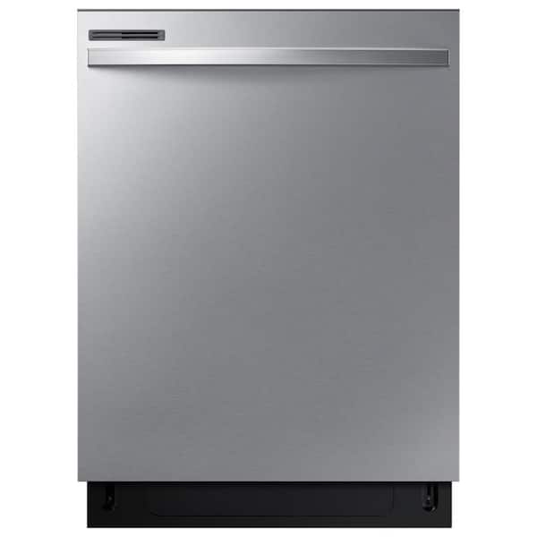 Samsung  24 in. Top Control Tall Tub Dishwasher in Stainless Steel with Stainless Steel Interior Door, 55 dBA