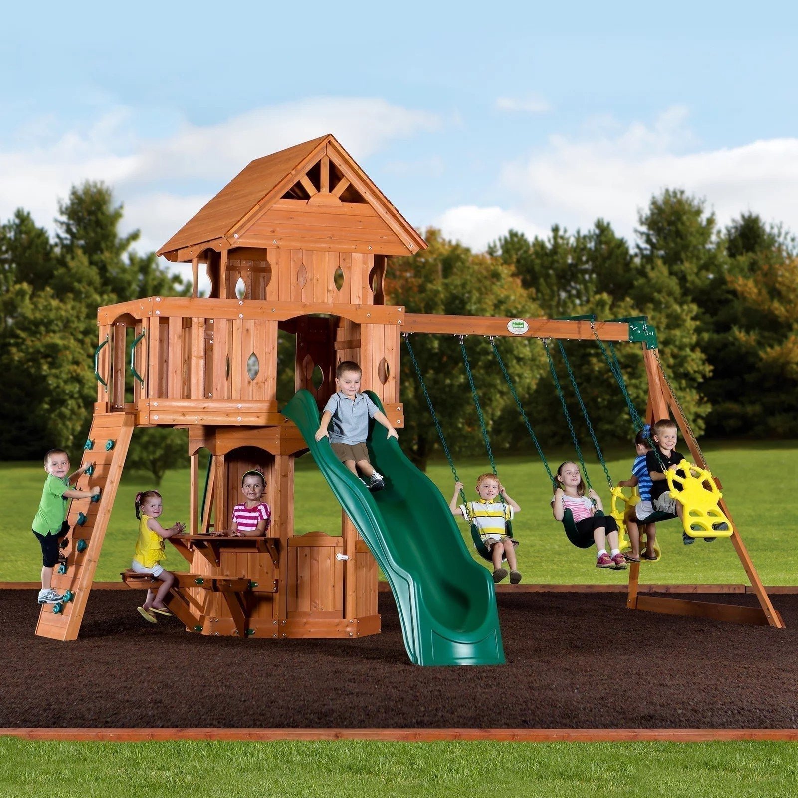 Woodland Swing Set