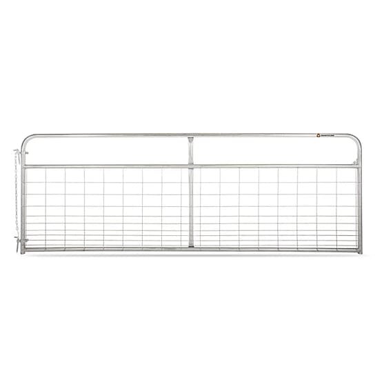 CountyLine 12 ft. x 50 in. Galvanized Mesh Gate