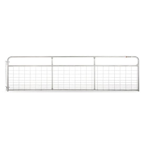 CountyLine 16 ft. x 50 in. Galvanized Mesh Gate
