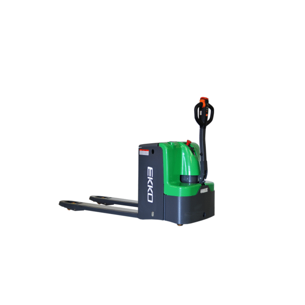 Electric Walkie Pallet Jack | 4400 lbs Capacity | Raised Height 7.9” | EKKO EP20E-LI