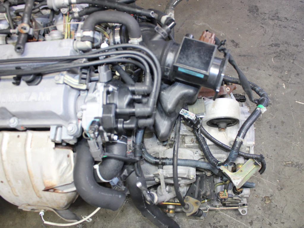 JDM 1993-2001 Nissan Altima Motor KA24DE A/T Transmission 2.4L 4 Cyl Engine - Image 11