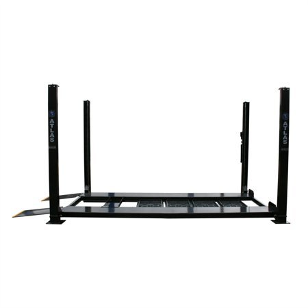 Atlas Automotive Equipment Atlas Equipment Garage PRO8000EXT Extra Tall Portable Hobbyist 8 000 Lb. Capacity 4-Post Lift